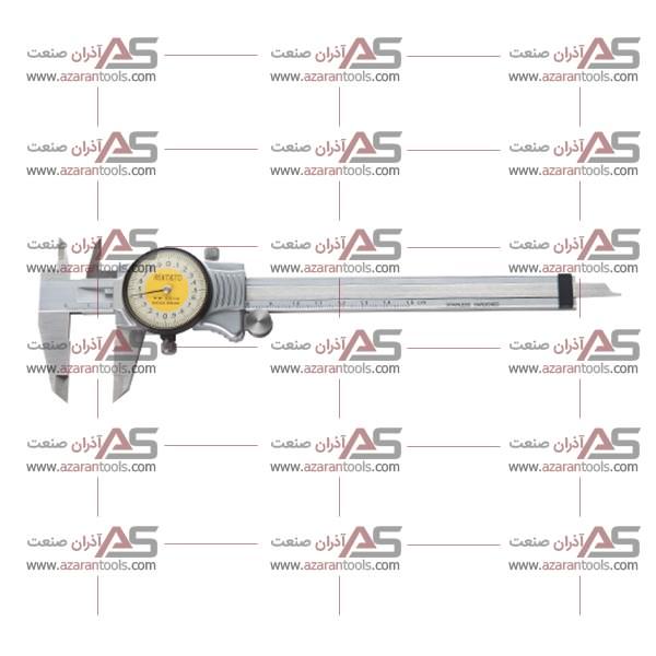 کولیس ساعتی استنلس استیل تیپ میتوتویو 200-0 دقت 0.01