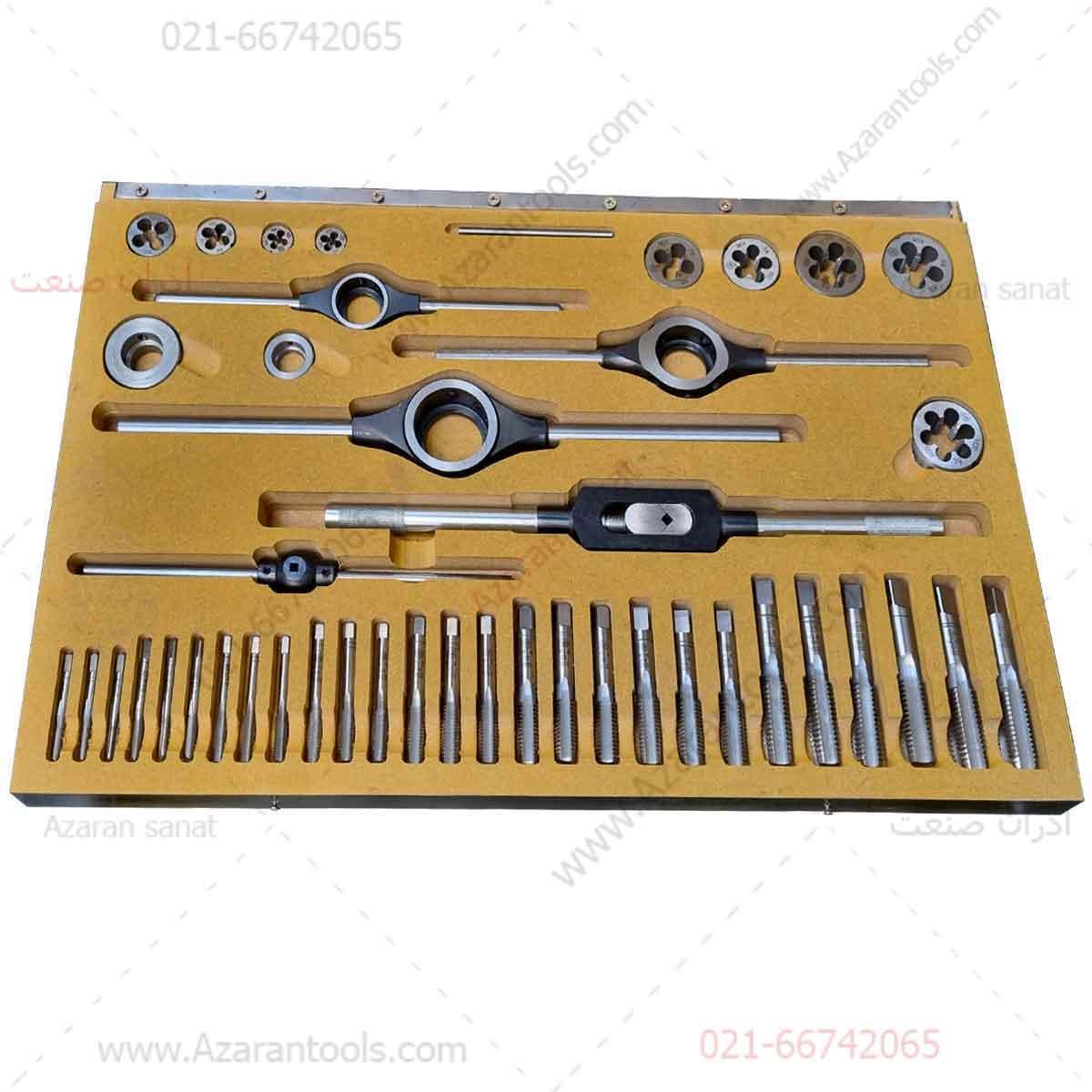 جعبه حدیده قلاویز دستی فرا   M5-M20