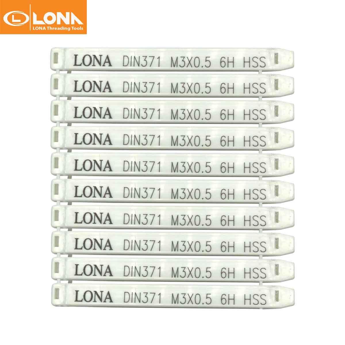 قلاویز ماشینی سایز M3x0/5 برند LONA