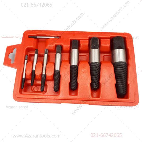 ست قلاویز چپ گرد 8عددی