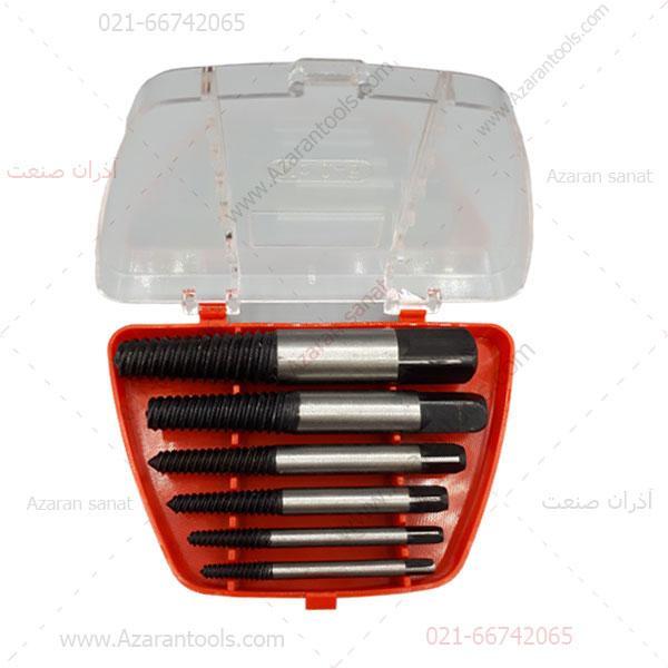 ست قلاویز چپ گرد 6 عددی