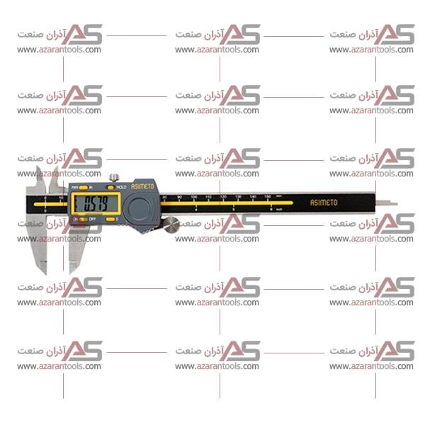 کولیس دیجیتال استنل استیل 100-0 دقت 0.01