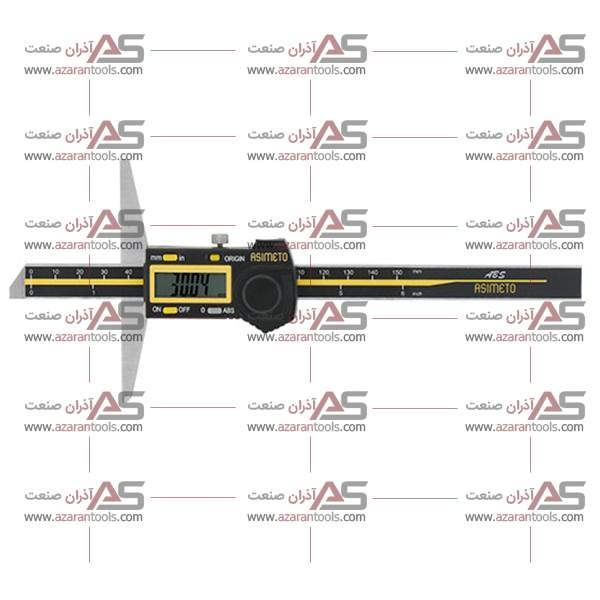 کولیس عمق سنج دیجیتال 200-0 دقت 0.01
